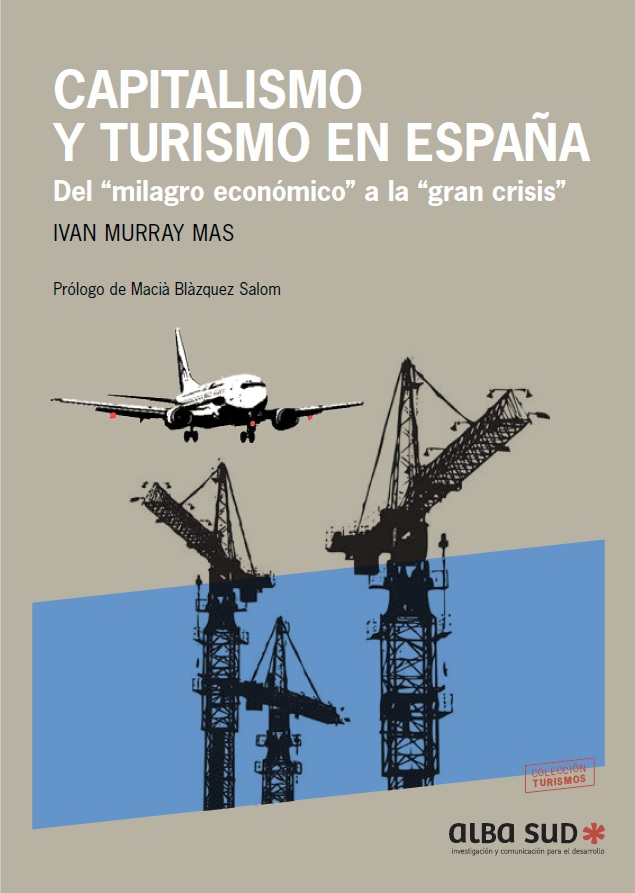 Portada del libro Capitalismo y turismo en España. (Alba Sud, 2015)