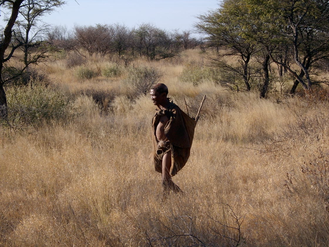 Cuando un diamante es más peligroso que un león. Los bosquimanos gana y gwi del Kalahari