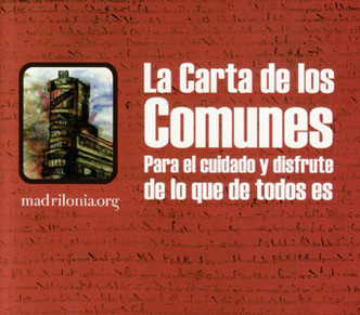 La carta de los comunes. Para el cuidado de lo que de todos es