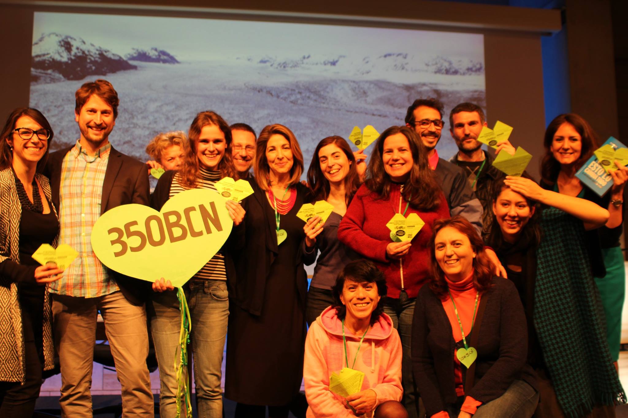 350.org en Barcelona. Movimientos sociales y cambio climático