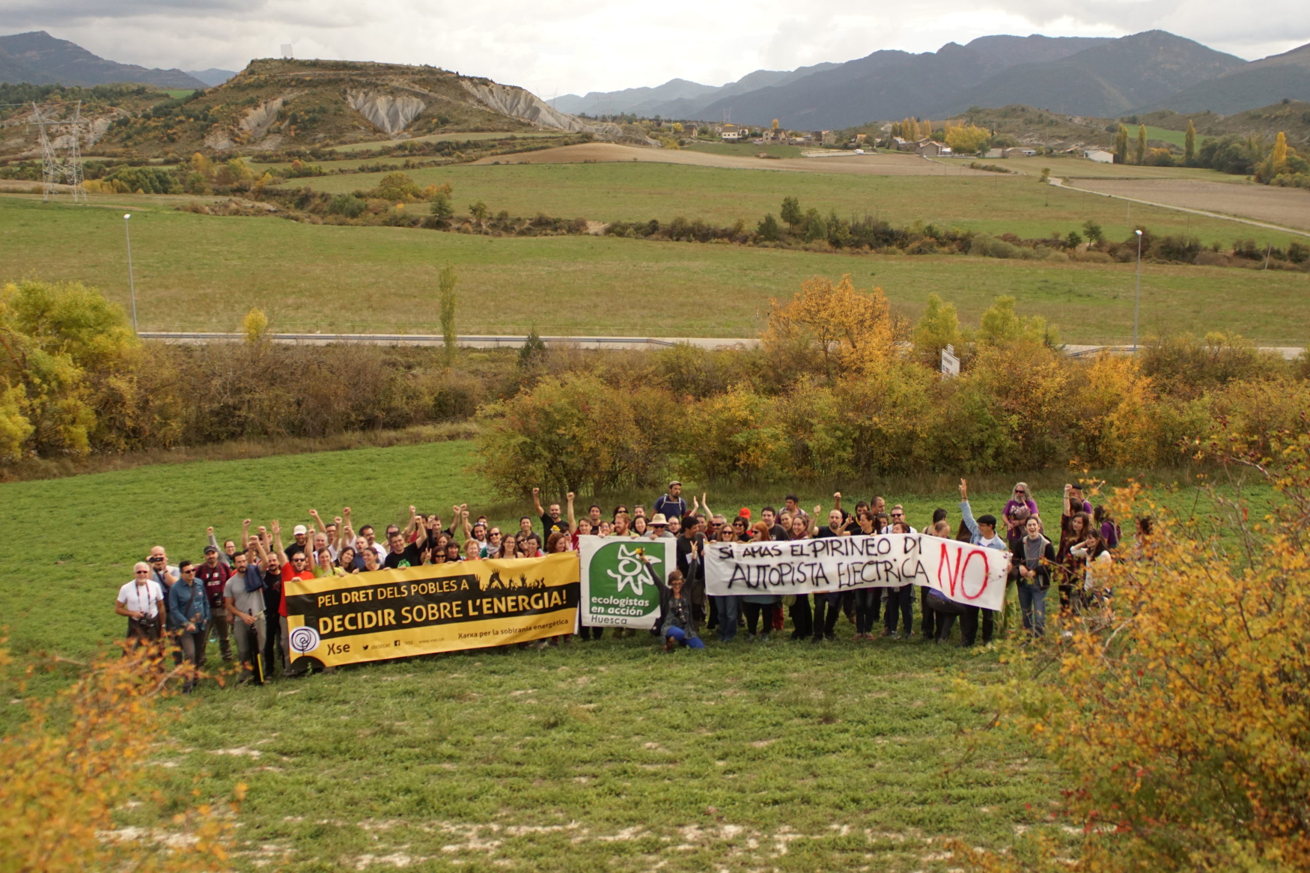 El recorrido del Volt II: Tejer una red territorial de apoyo mutuo contra los megaproyectos energéticos