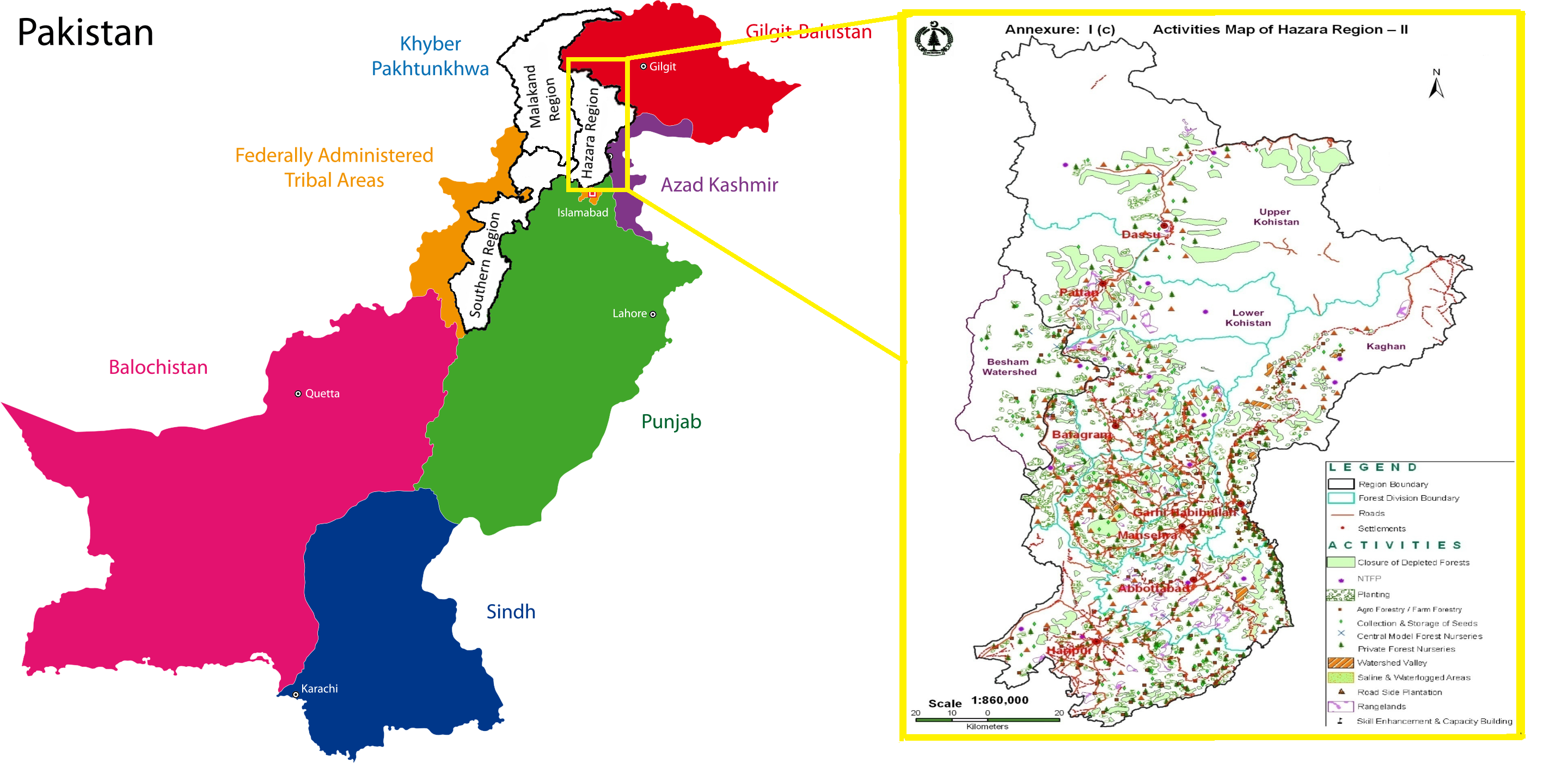 Ecología política de la reforestación en Pakistán