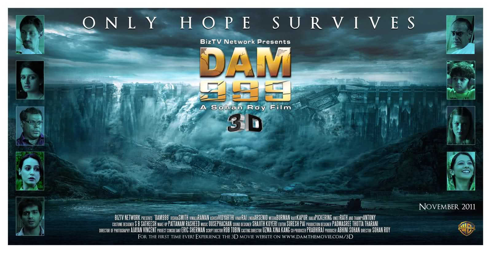 Nueve humores y una presa de emociones: Dam999 de Sohan Roy
